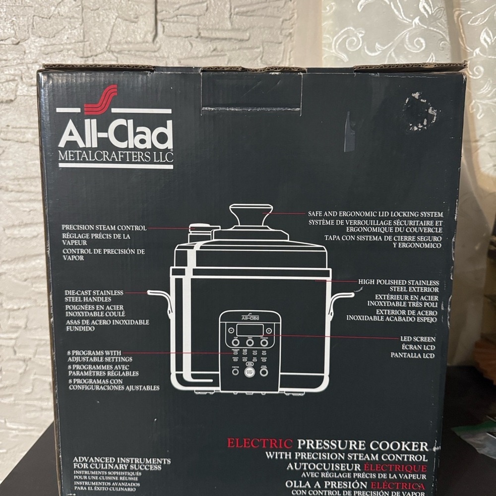 All-Clad Electric Pressure Cooker - Black